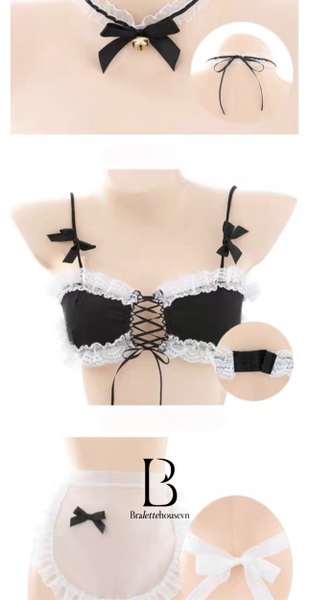 S1777 Sandra Bunny Set đồ nữ cosplay hóa trang bé thỏ gợi cảm kèm phụ kiện Braletteshousevn