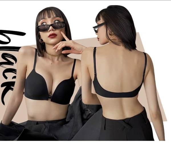 ÁO LÓT NỮ KHÔNG GỌNG CÓ MÚT GÀI KHÓA TRƯỚC NÂNG NGỰC VỪA THOẢI MÁI BRA COMFY BASIC S1544 Bralettehousevn