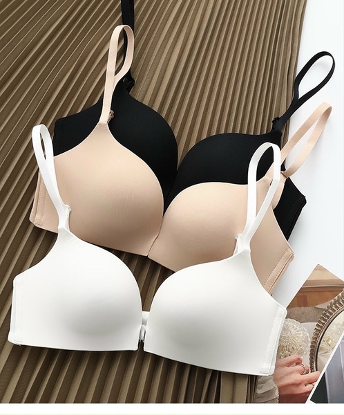 ÁO LÓT NỮ KHÔNG GỌNG CÓ MÚT GÀI KHÓA TRƯỚC NÂNG NGỰC VỪA THOẢI MÁI BRA COMFY BASIC S1544 Bralettehousevn
