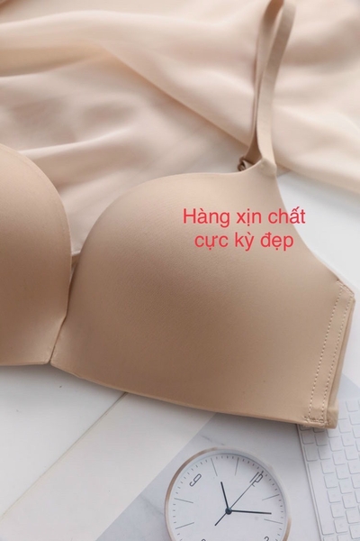 ÁO LÓT NỮ KHÔNG GỌNG CÓ MÚT GÀI KHÓA TRƯỚC NÂNG NGỰC VỪA THOẢI MÁI BRA COMFY BASIC S1544 Bralettehousevn