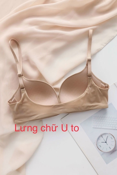 ÁO LÓT NỮ KHÔNG GỌNG CÓ MÚT GÀI KHÓA TRƯỚC NÂNG NGỰC VỪA THOẢI MÁI BRA COMFY BASIC S1544 Bralettehousevn