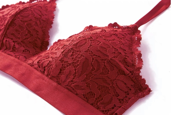 SET ĐỒ LÓT NỮ Sugar Set S370 KHÔNG GỌNG CÓ THỂ THAY MÚT KÈM QUẦN TAM GIÁC PHỐI REN MỀM MẠI Bralettehousevn