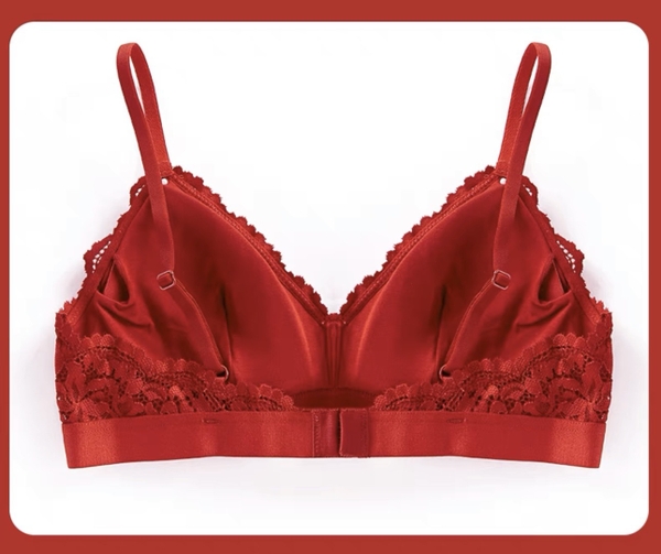 SET ĐỒ LÓT NỮ Sugar Set S370 KHÔNG GỌNG CÓ THỂ THAY MÚT KÈM QUẦN TAM GIÁC PHỐI REN MỀM MẠI Bralettehousevn