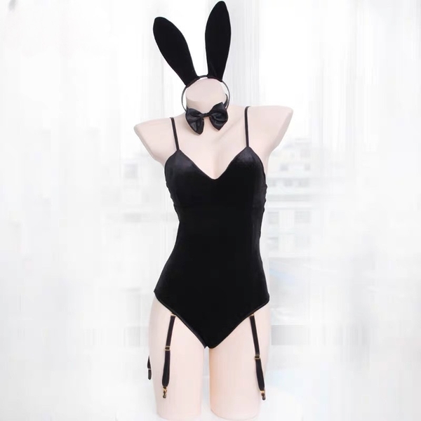 S094 Bunny set đồ cosplay hóa trang nàng thỏ quyến rũ dáng bodysuit kèm phụ kiện Bralettehousevn