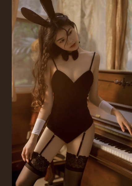 S094 Bunny set đồ cosplay hóa trang nàng thỏ quyến rũ dáng bodysuit kèm phụ kiện Bralettehousevn