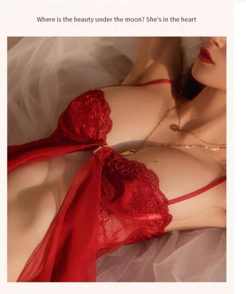 Váy ngủ voan nữ Nana Dress S1155 cài trước quyến rũ tôn dáng gợi cảm Bralettehousevn