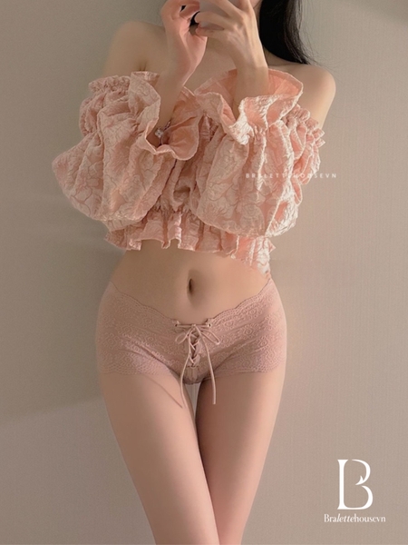 [CHE TÊN - 🔥 TỐC] quần lót nữ ren 𝗤𝟮𝟬𝟵𝟰 𝗣𝗶𝘅𝗶𝗲 𝗣𝗮𝗻𝘁𝗶𝗲𝘀 dạng đùi boyshort mùa hè gợi cảm quyến rũ sexy Bralettehousevn