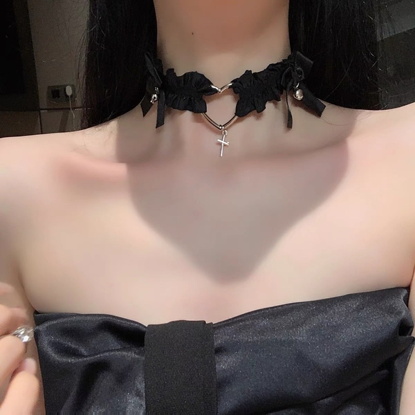 [CHE TÊN - SHIP HOẢ TỐC] Dây đeo Osaki Choker PK2156 diện được 2 kiểu làm vòng đùi khoen tim Bralettehousevn