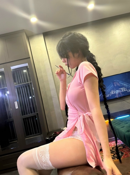 Bộ đồ cosplay y tá Vitamin Set S1445 ôm sát gợi cảm kèm cài co giãn gợi cảm Bralettehousevn