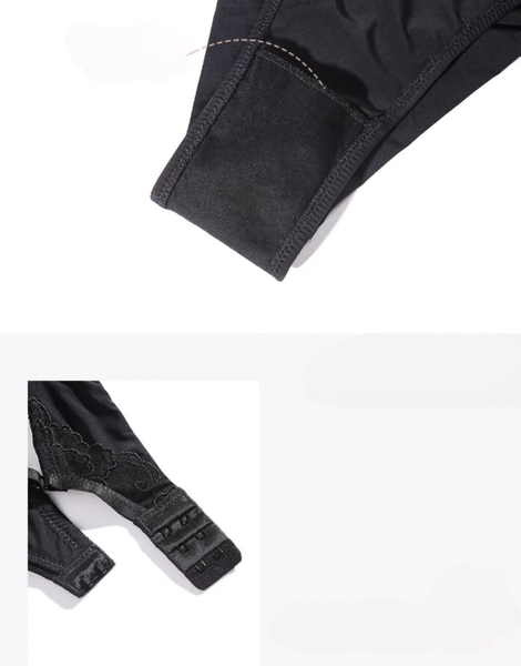 Bộ đồ lót nữ trơn Yoichi Set S1976 phối ren viền gợi cảm có gọng mút nâng ngực diện áo dài công sở Bralettehousevn