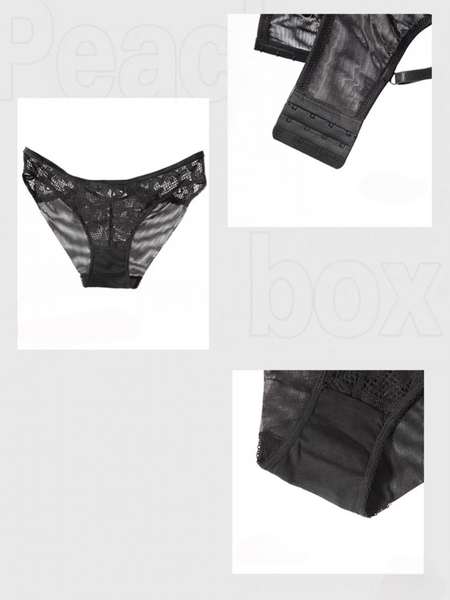 Sadie Set S2125 đồ lót nữ có gọng không mút ren cao cấp Bralettehousevn