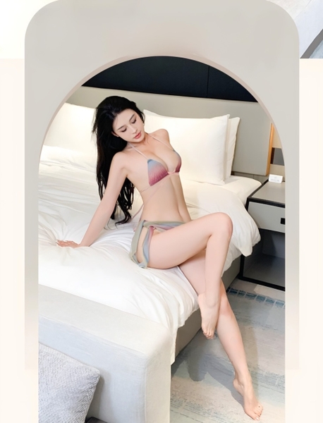 S2132 Justin Set bộ đồ lót kèm khăn xuyên thấu gợi cảm Bralettehousevn