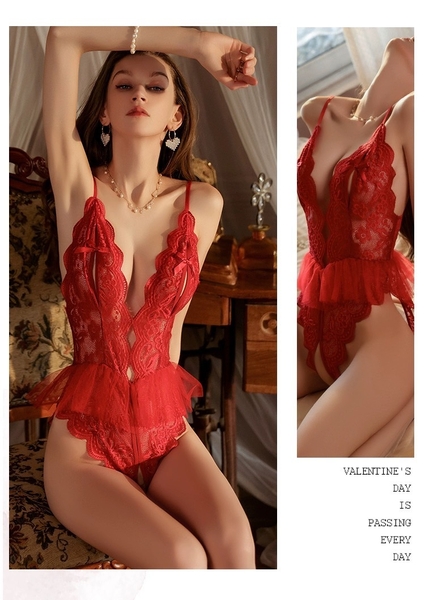 [CHE TÊN - KÈM CÀI] Bodysuit ren cho nữ Jemi Bodysuit ren S2173 không gọng không mút Bralettehousevn