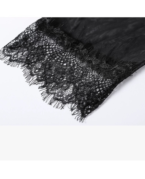 (Kèm váy ngủ) Bộ choàng ngủ voan kèm váy 𝐒𝟏𝟗𝟒𝟎 Ansia Set chất voan xuyên thấu cao cấp gợi cảm quyến rũ Bralettehousevn