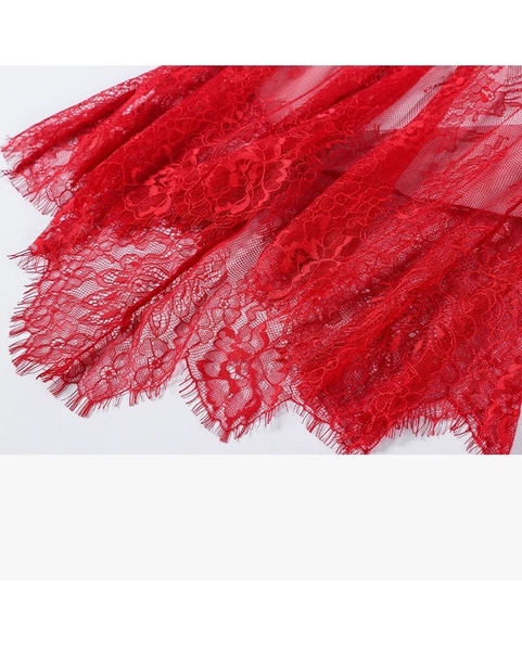 Đầm váy ngủ nữ ren Miko Dress S2016 cài trước cao cấp quyến rũ dáng ngắn Bralettehousevn