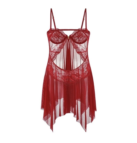 Váy ngủ voan nữ Nana Dress S1155 cài trước quyến rũ tôn dáng gợi cảm Bralettehousevn