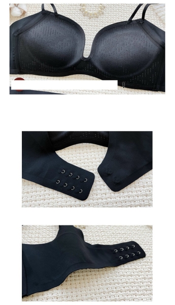 [SUPER PUSH-UP] S559 Áo lót nữ không gọng có mút siêu nâng kèm đệm thông hơi mút nâng rất tốt Braletteshousevn