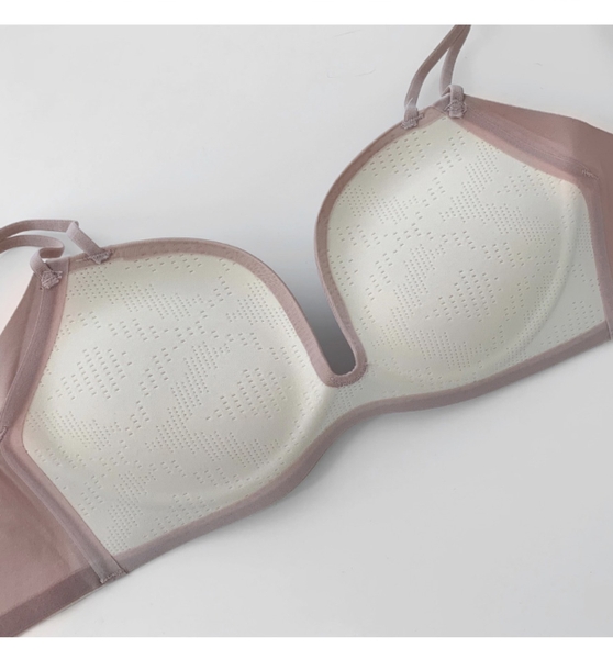 [SUPER PUSH-UP] S559 Áo lót nữ không gọng có mút siêu nâng kèm đệm thông hơi mút nâng rất tốt Braletteshousevn