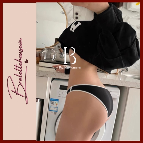 [NEW ARRIVAL] QUẦN LÓT NỮ DÁNG TAM GIÁC CHẤT COTTON THẤM HÚT TỐT VÀ THOÁNG MÁT GESAR PANTIES Q1385 Bralettehousevn