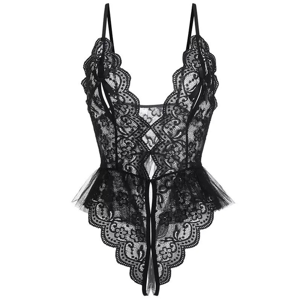 [CHE TÊN - KÈM CÀI] Bodysuit ren cho nữ Jemi Bodysuit ren S2173 không gọng không mút Bralettehousevn