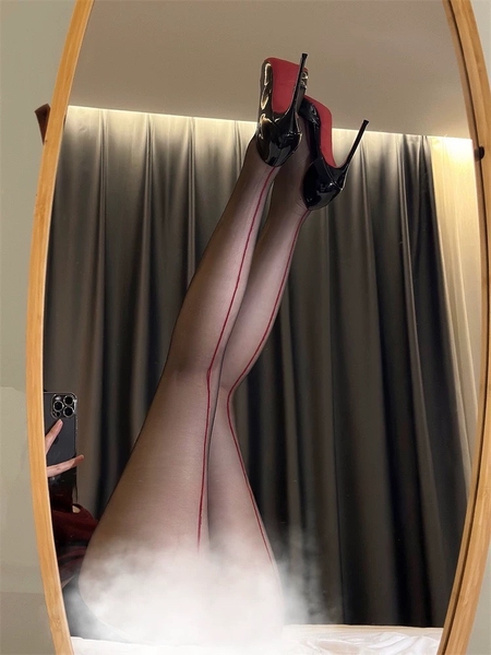 [HOISERY] Tất quần Doubler Stocking PK2398 viền dọc gợi cảm quyến rũ Bralettehousevn