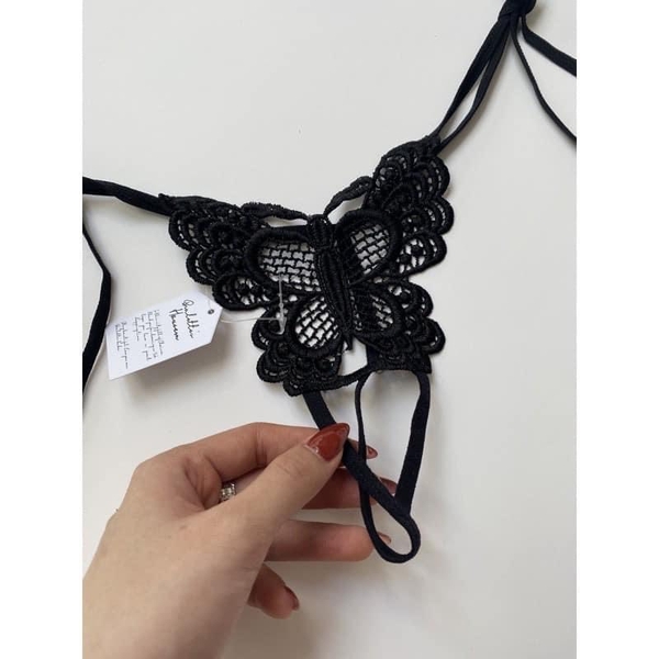 [ ẢNH THẬT ] Quần ren nữ Mubiz Panties  🦋 Q1061 cột dây lọt khe Bralettehousevn