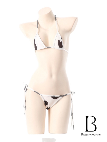 Set đồ lót siêu nhỏ bò sữa Chupy Set S2536 cột dây gợi cảm 2 mảnh táo bạo gợi cảm Bralettehousevn