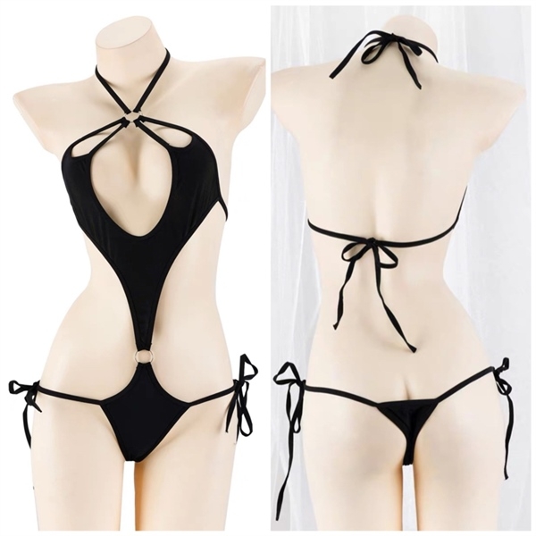 [𝐂𝐡𝐞 𝐭𝐞̂𝐧 -🔥𝐭𝐨̂́𝐜] Bộ đồ liền thân nữ S1835 MOCA BODYSUIT cột dây chất thun Bralettehousevn