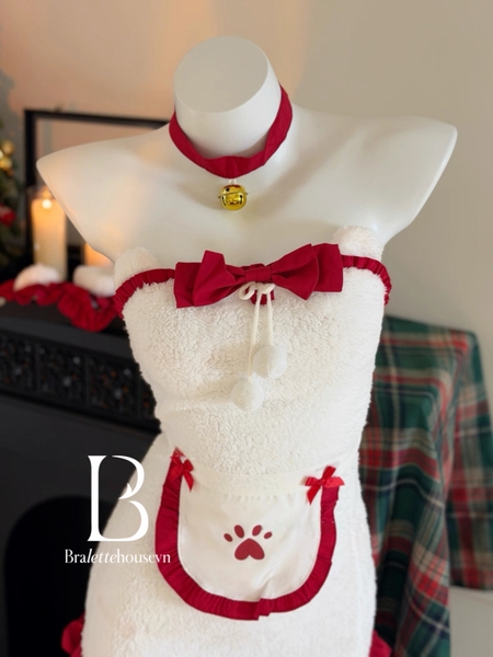 [KÈM KẸP GẤU + PHỤ KIỆN] Bear Fur Set