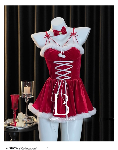 [KÈM CÀI + CHOKER] Boby Bunny Set S2663