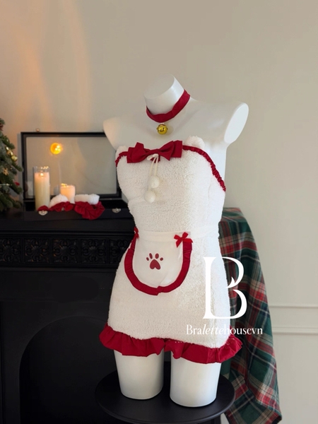 [KÈM KẸP GẤU + PHỤ KIỆN] Bear Fur Set