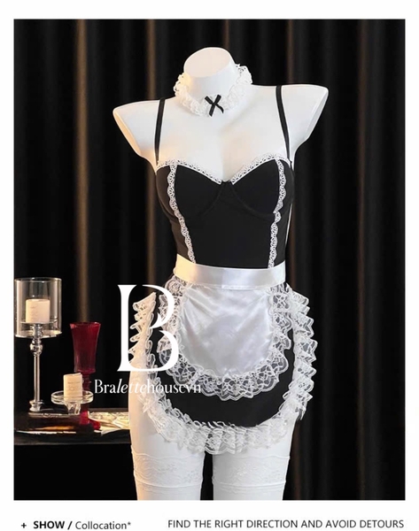 Set cosplay Handle Maid Set kèm phụ kiện