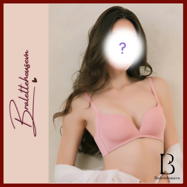 ÁO LÓT NGỰC NỮ KHÔNG GỌNG CÓ ĐỆM LÓT MÚT NÂNG NGỰC CHẤT SU KHÔNG ĐƯỜNG VIỀN V CUP BRALETTE S426 Braletteshousevn