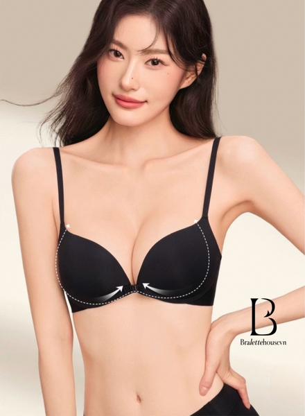 [THÊ HỆ MỚI] Uplift Bra S2394 áo lót nữ cài trước push up tạo khe cao cấp bề mặt trơn BralettehousevnUplift Bra