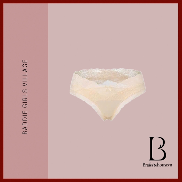Quần lót nữ Dusk Panties chất thun phối cạp ren óng ánh trendy thoải mái nữ tính Bralettehousevn