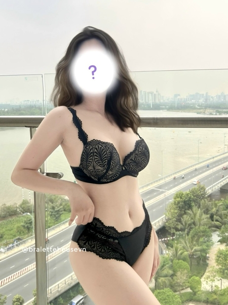 Set đồ lót nữ có gọng Simple set S1299 kèm lót đệm mút nâng ren mềm mại Bralettehousevn