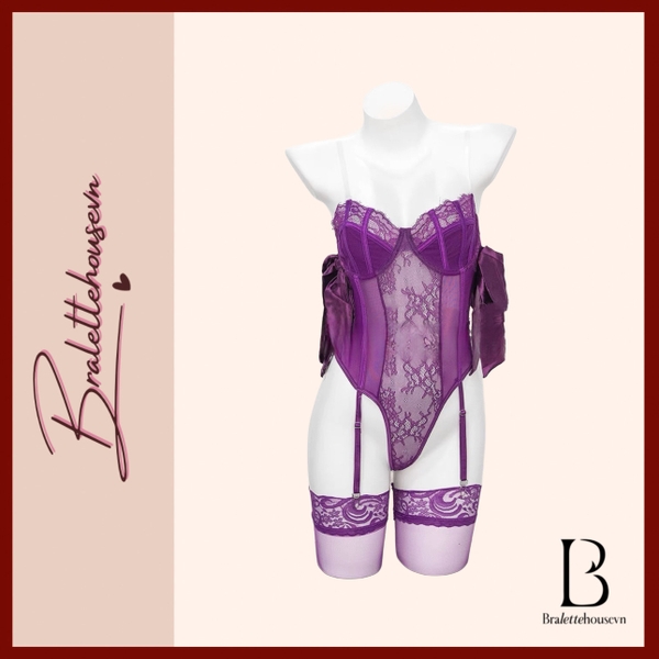 (Tặng kèm tất) Risa Bodysuit