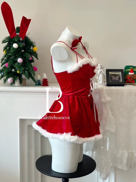 [KÈM CÀI + CHOKER] Boby Bunny Set S2663