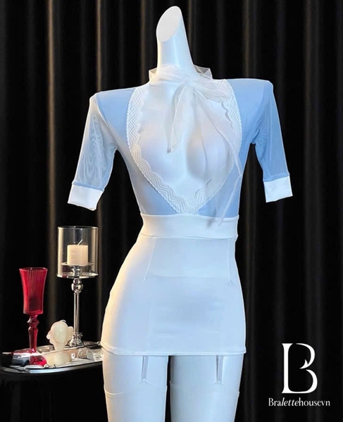 Bộ đồ cosplay tiếp viên Mariner Set Bralettehousevn
