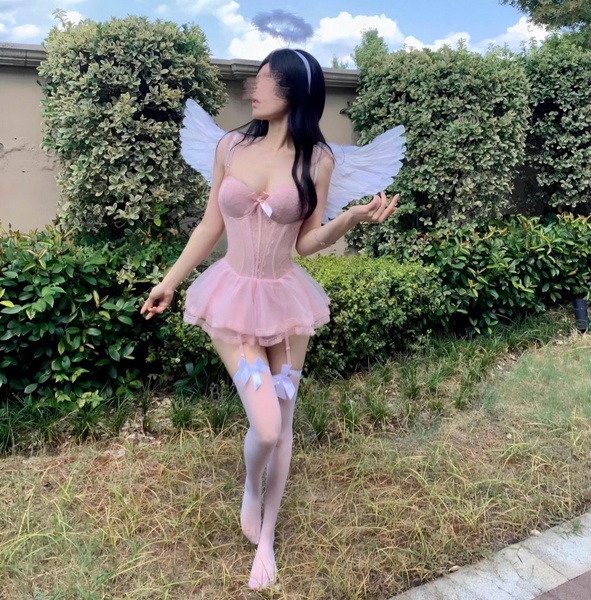 Đầm váy nữ 𝐒𝟐𝟎𝟕𝟒 𝐁𝐎𝐑𝐀 𝐂𝐎𝐑𝐒𝐄𝐓 phong cách balletcore dáng corset có xương định hình phối bèo thiên thần tiểu thư nữ tính Bralettehousevn