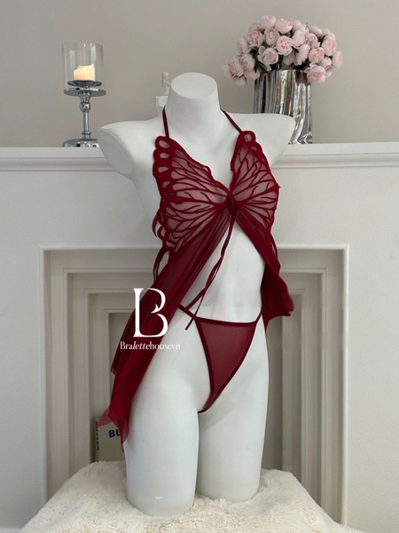 [𝐂𝐡𝐞 𝐭𝐞̂𝐧 - 🔥𝐭𝐨̂́𝐜] S1938 Letty Dress đầm váy ngủ dáng rũ xuyên thấu nữ cao cấp Bralettehousevn