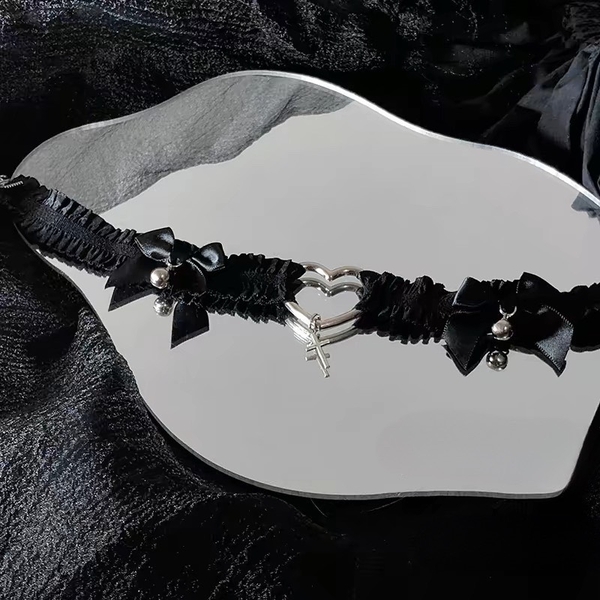 [CHE TÊN - SHIP HOẢ TỐC] Dây đeo Osaki Choker PK2156 diện được 2 kiểu làm vòng đùi khoen tim Bralettehousevn