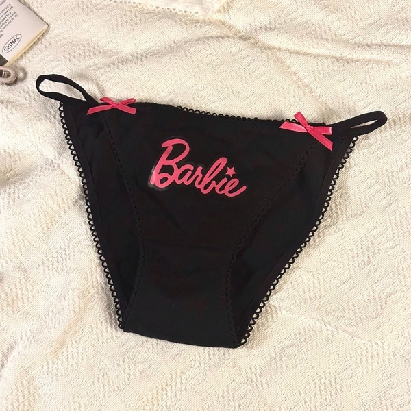 Quần lót nữ cotton Arbie Panties Q2248 in chữ phối dây thấm hút tốt Bralettehousevn