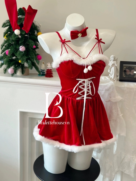 [KÈM CÀI + CHOKER] Boby Bunny Set S2663