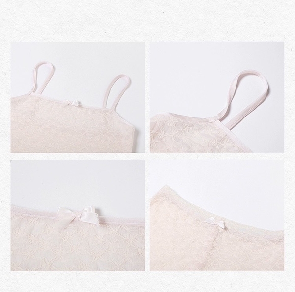 [SUMMER☀️] 𝐒𝟐𝟎𝟖𝟕 𝐂𝐚𝐢𝐥𝐲 𝐒𝐞𝐭 bộ đồ ngủ ren xuyên thấu hot trend hồng da quần short mùa hè du lịch sexy gợi cảm Bralettehiu