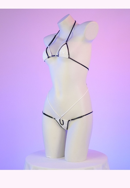 [NEW] Cruella Set S2289 bộ đồ lót da PU tiny cột dây siêu quyến rũ gợi cảm nóng bỏng không gọng mút Bralettehousevn
