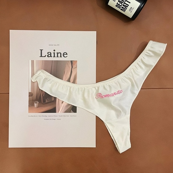 [CHE TÊN - 🔥TỐC] Quần lót nữ lọt khe Q2179 Romantic Angel Thong co giãn siêu tốt Bralettehousevn