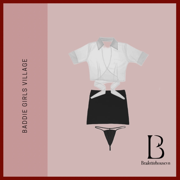 Secretary set (kèm vớ)