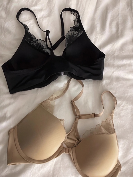 Set đồ lót cài trước Cushy Set S2373 có gọng mút mỏng ren dây leo nữ tính gợi cảm cao cấp Bralettehousevn