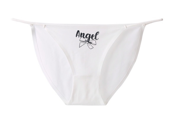 [𝐂𝐡𝐞 𝐭𝐞̂𝐧 - 🔥 𝐭𝐨̂́𝐜] Q1838 SENSHI PANTIES quần lót su nữ dây mảnh in hoạ tiết dễ thương đáng yêu Bralettehousevn